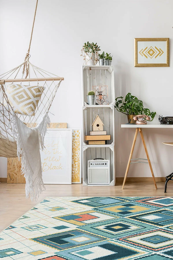 Promo ๐งจ Ruggable Esra Teal Rug โ๏ธ - Image 4