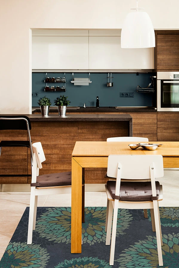 Best Sale ๐งจ Ruggable Sale Floral Medallion Navy Rug ๐ - Image 4