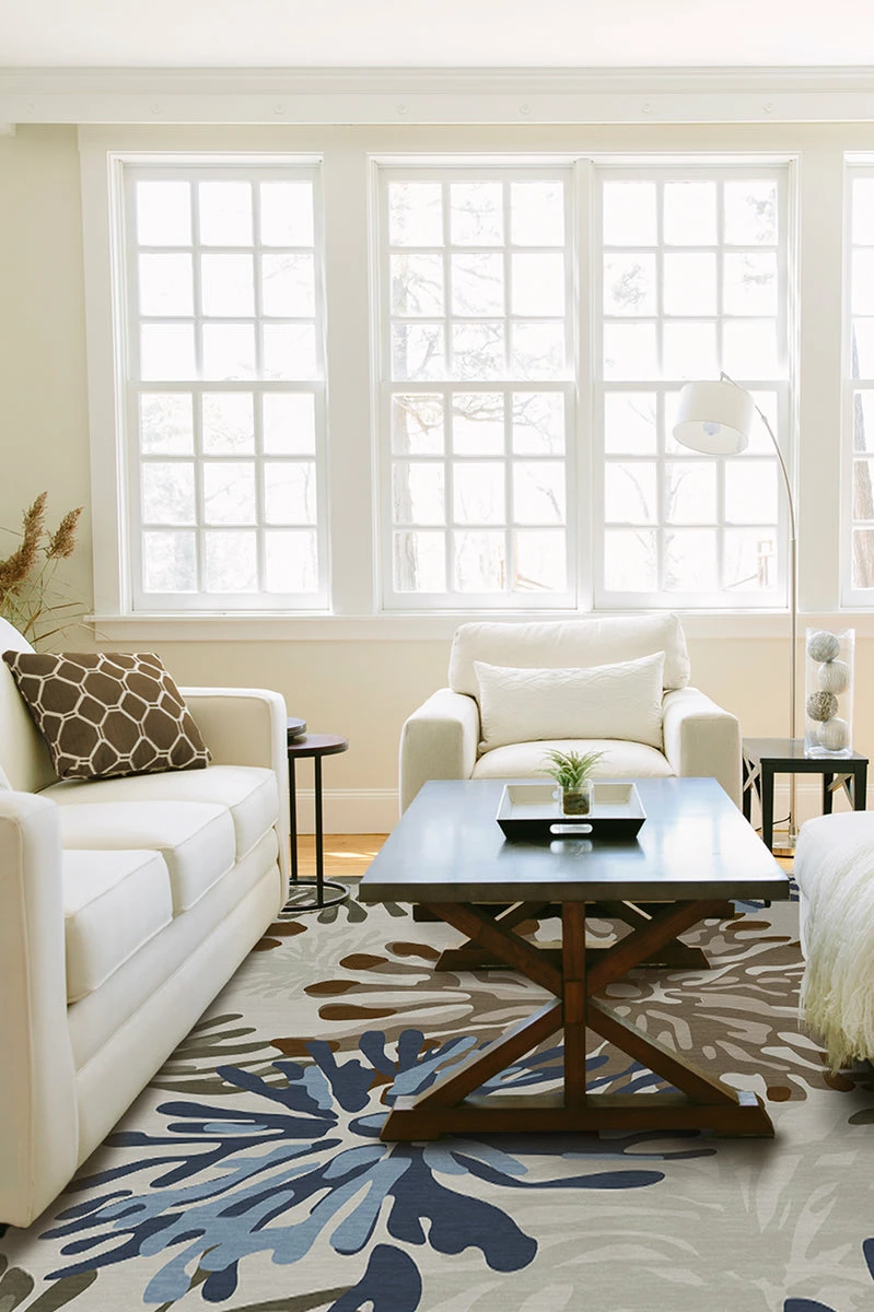 Cheap ❤️ Ruggable Genevieve Floral Natural Rug 🔥 - Image 4