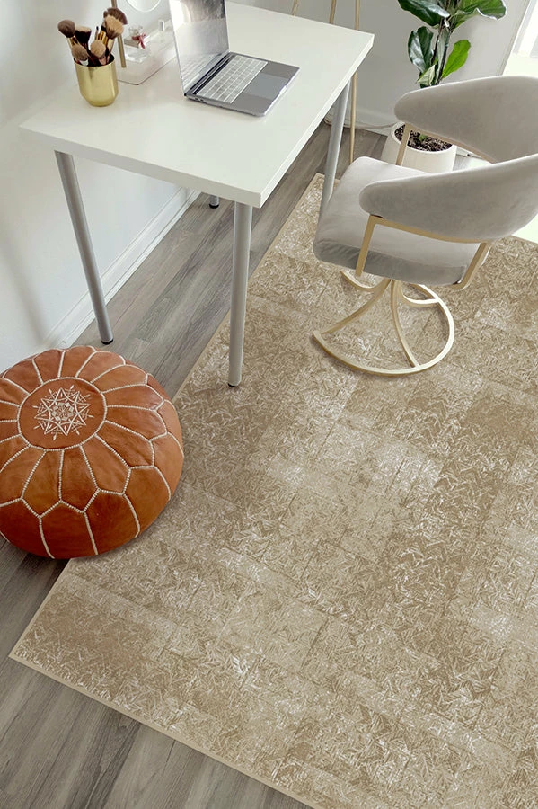 Cheap ๐งจ Ruggable Herringbone Batik Natural Rug โ - Image 4