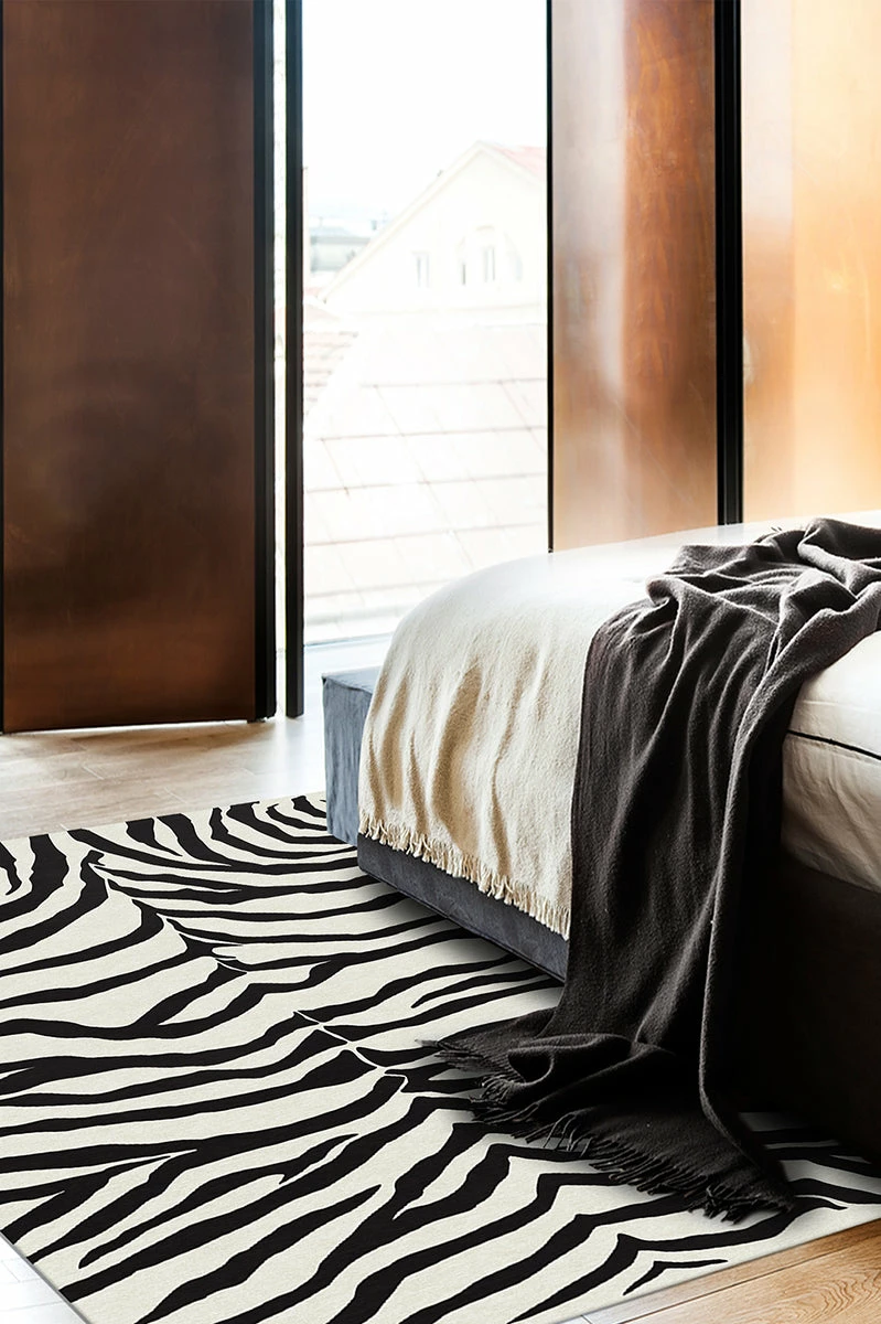 Best deal ๐งจ Ruggable Zebra Black Rug ๐ - Image 4