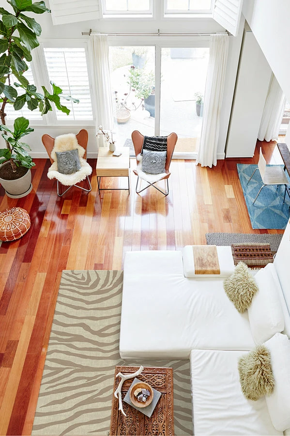 Best Pirce โญ Ruggable Zebra Natural Rug ๐ฅฐ - Image 4