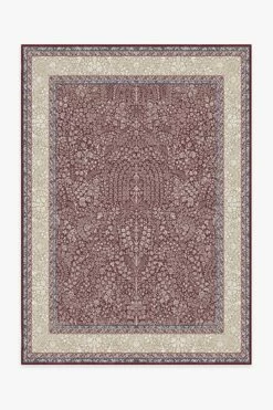 Flash Sale ⌛ Ruggable Afshan Merlot Rug 🎉