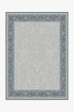 Cheapest 😀 Ruggable Afshan Steel Blue Rug ⌛