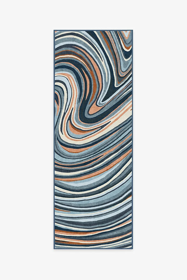 Wholesale ๐ Ruggable Agate Arctic Blue Rug ๐ - Image 5