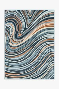 Wholesale 🔔 Ruggable Agate Arctic Blue Rug 🛒