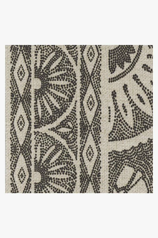 Budget ๐ Ruggable Almana Black & White Rug ๐ - Image 7