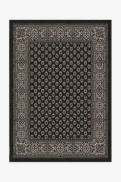 New 😀 Ruggable Anna Sui Belle Epoche Charcoal & Lavender Rug 🔔