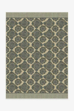 Best deal ✨ Ruggable Anna Sui Retromania Daisy Sage Rug 🔔