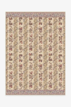 Best deal 😉 Ruggable Anna Sui Roses & Pagodas Ivory Rug ✨