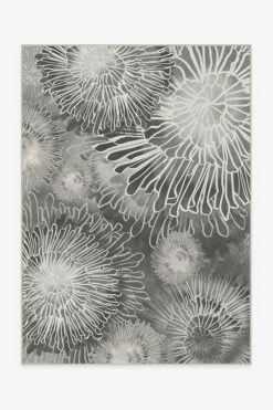 Promo ⭐ Ruggable Sale Chrysanthemum Ash Grey Rug 👍
