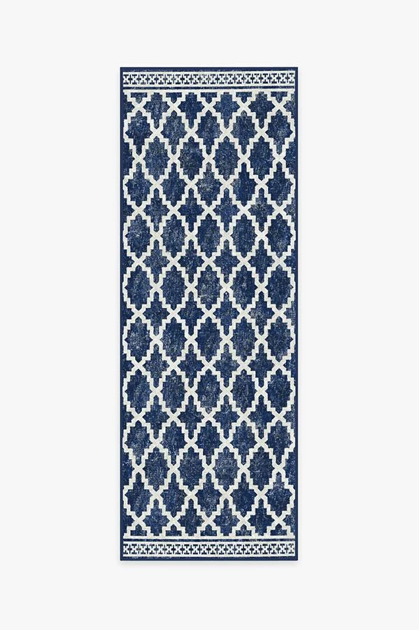 Budget โ Ruggable Outdoor Cleo Trellis Royal Blue Rug ๐ - Image 6