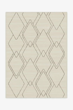 Wholesale 🥰 Ruggable Diamond Dalia Beige Ivory Rug 🧨