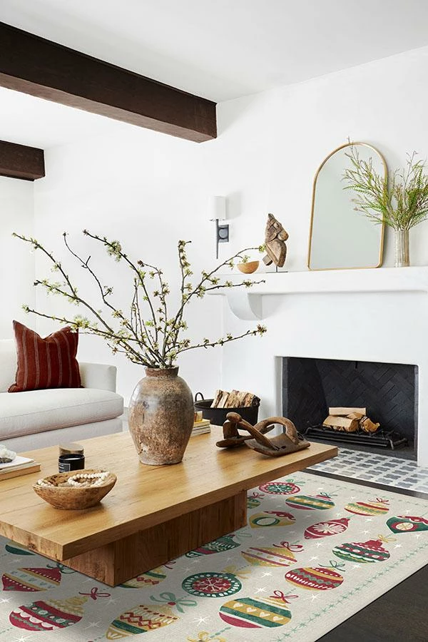 New 🤩 Ruggable Festive Garland Holiday Shortbread Rug ✨ - Image 4