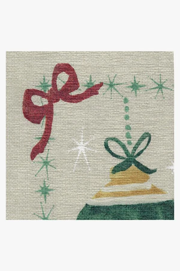 New 🤩 Ruggable Festive Garland Holiday Shortbread Rug ✨ - Image 3