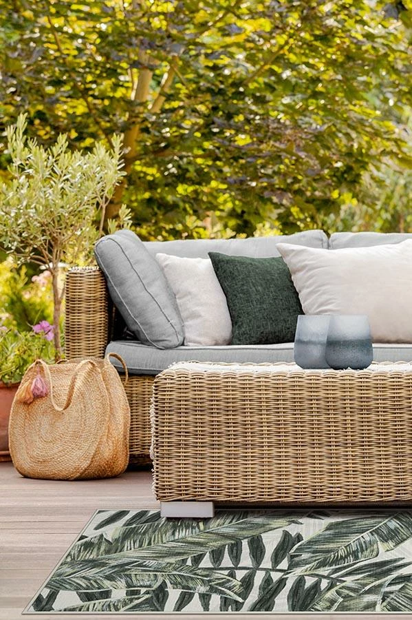 Best Sale ✨ Ruggable Outdoor Filifera Palm Green Rug ✨ - Image 8