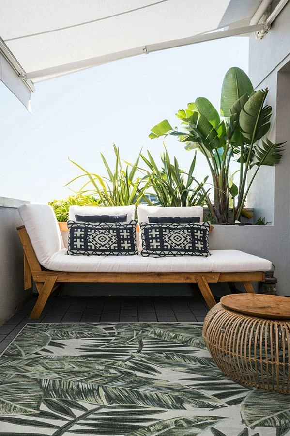 Best Sale ✨ Ruggable Outdoor Filifera Palm Green Rug ✨ - Image 4