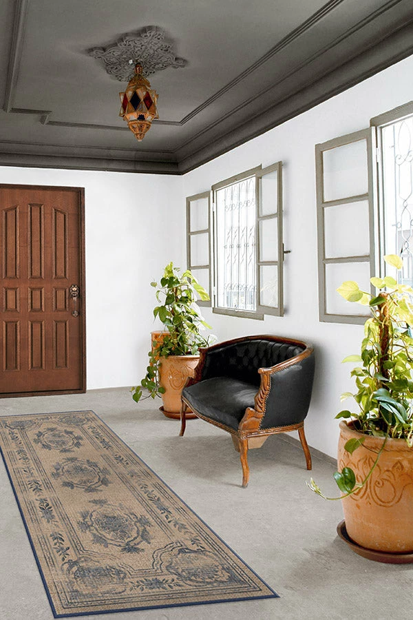 New 👍 Ruggable Fiore Natural Blue Re-Jute Rug 👍 - Image 8