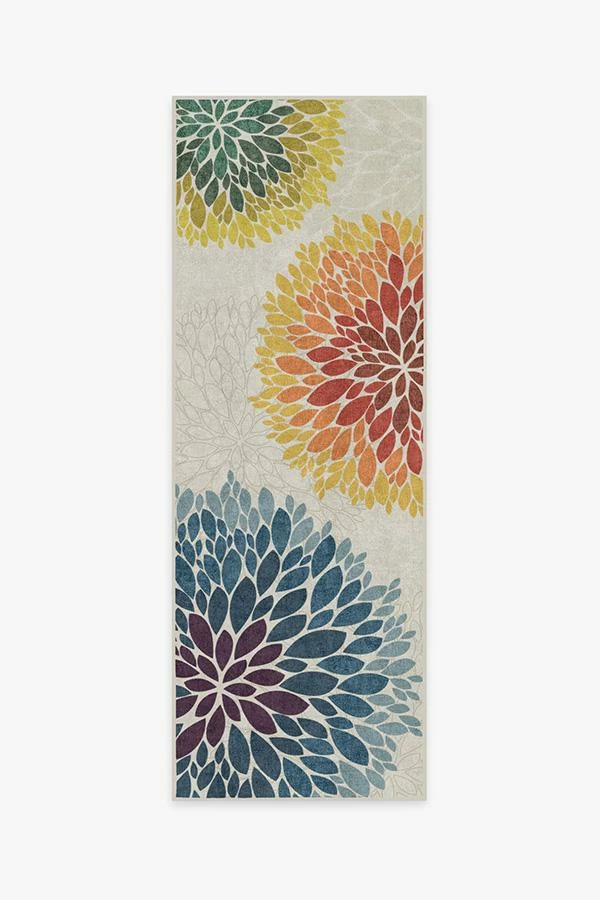 Discount ๐คฉ Ruggable Floral Medallion Multicolor Rug ๐ - Image 5