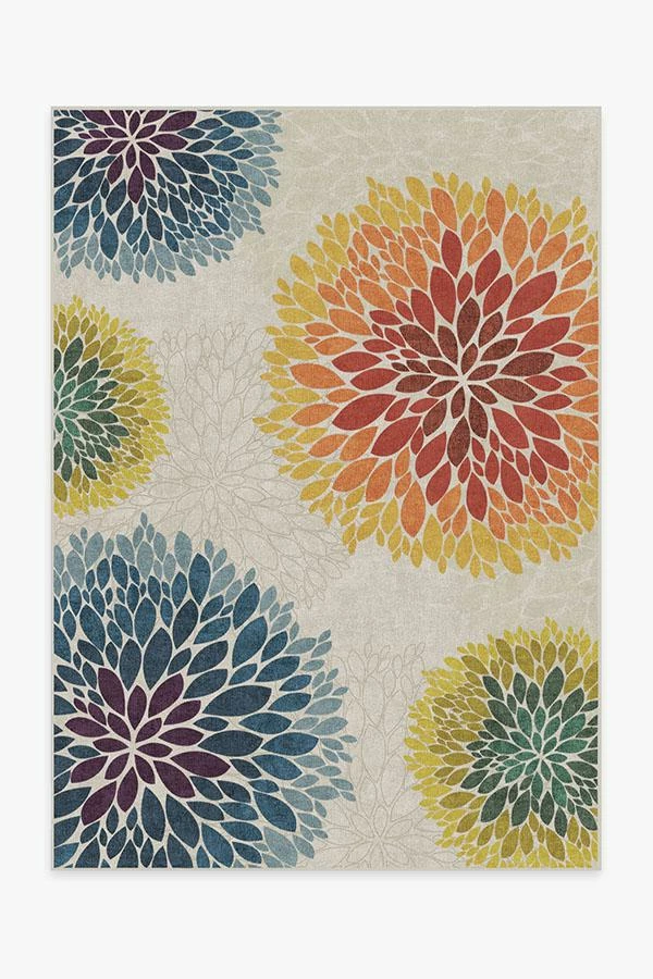 Discount ๐คฉ Ruggable Floral Medallion Multicolor Rug ๐