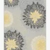 Top 10 🌟 Ruggable Floral Medallion Yellow Grey Rug 🌟