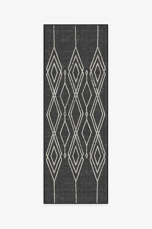 Best Pirce ๐คฉ Ruggable Outdoor Gemma Lattice Black Rug ๐ - Image 6