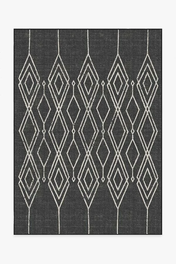 Best Pirce ๐คฉ Ruggable Outdoor Gemma Lattice Black Rug ๐ - Image 2