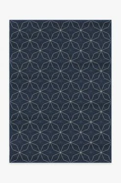 Deals 🔔 Ruggable Sale Geometrix Navy Rug 😀