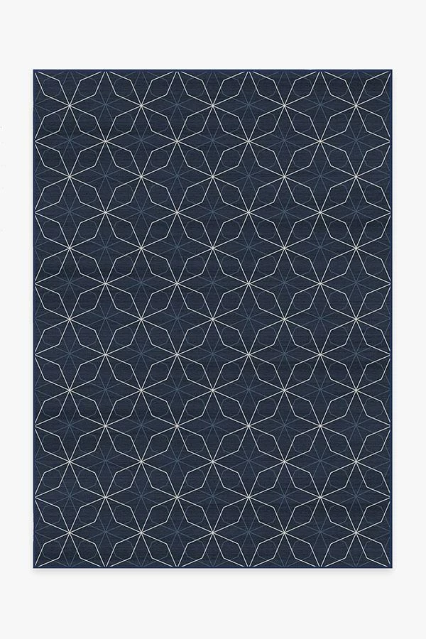 Deals 🔔 Ruggable Sale Geometrix Navy Rug 😀