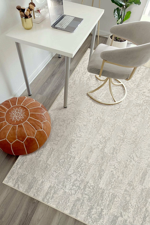 New ๐ Ruggable Granite Ombre Light Grey Rug ๐งจ - Image 4