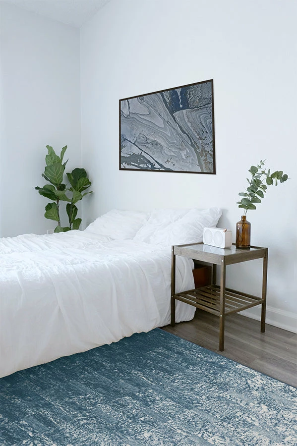 Best Sale โ Ruggable Granite Ombre Slate Blue Rug ๐งจ - Image 4