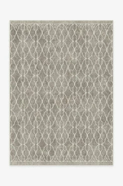Cheapest 😉 Ruggable Grogu Trellis Ash Grey Rug 🎉