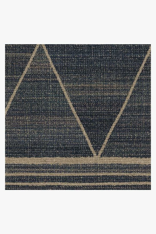 Wholesale ๐ Ruggable Harlequin Trellis Natural Navy Re-Jute Rug โ - Image 3
