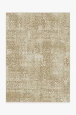 Cheap ๐งจ Ruggable Herringbone Batik Natural Rug โ