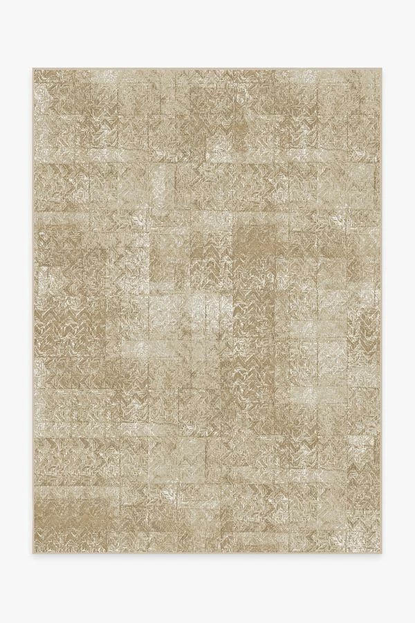 Cheap ๐งจ Ruggable Herringbone Batik Natural Rug โ
