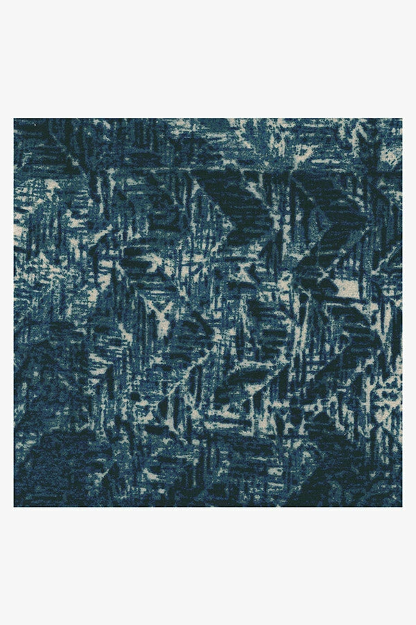 Coupon ๐ Ruggable Herringbone Batik Ocean Blue Rug ๐ - Image 3