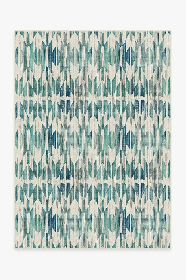 Outlet 👏 Ruggable Hesperia Teal Rug ⭐