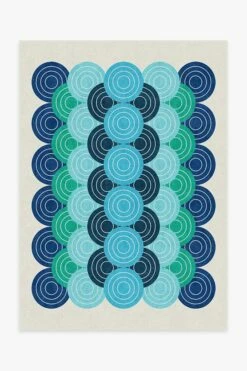 Cheap ✨ Ruggable Jonathan Adler Biba Blue Green Rug 👍