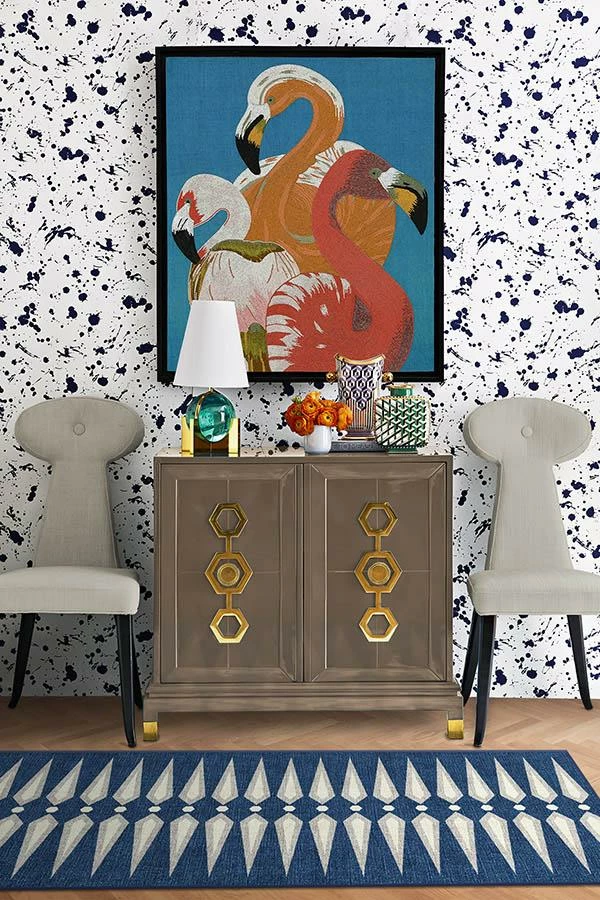 Best Sale 👏 Ruggable Jonathan Adler Carnaby Admiral Blue Rug 🎁 - Image 8