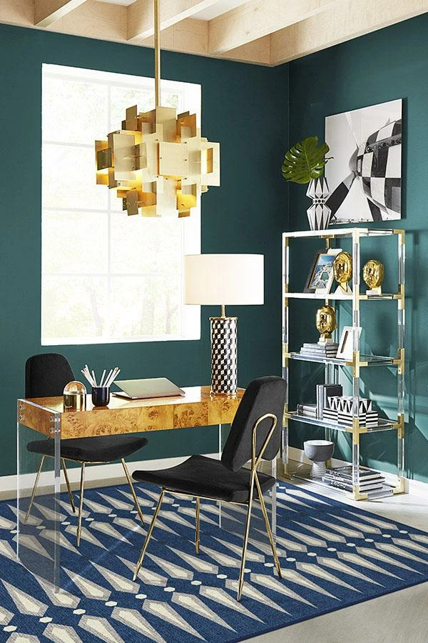 Best Sale 👏 Ruggable Jonathan Adler Carnaby Admiral Blue Rug 🎁 - Image 4