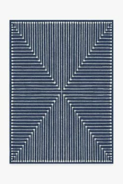 Cheapest 🔔 Ruggable Jonathan Adler Inkdrop Lapis Blue Rug ❤️