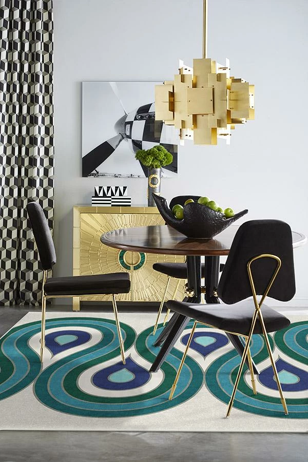 Coupon โญ Ruggable Jonathan Adler Milano Peacock Rug ๐ - Image 4