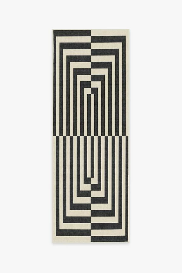 Cheapest ๐ Ruggable Jonathan Adler Op Art Charcoal Rug โญ - Image 6