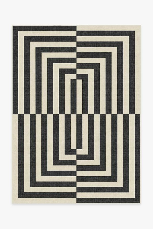 Cheapest ๐ Ruggable Jonathan Adler Op Art Charcoal Rug โญ - Image 2