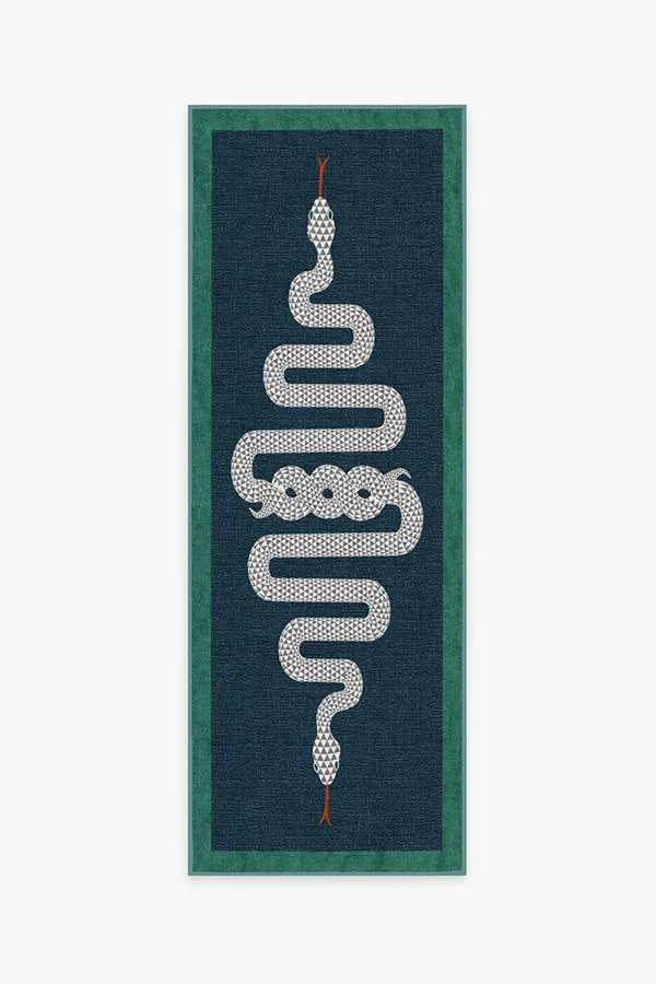 Budget ๐คฉ Ruggable Jonathan Adler Venom Sapphire Rug ๐ - Image 5