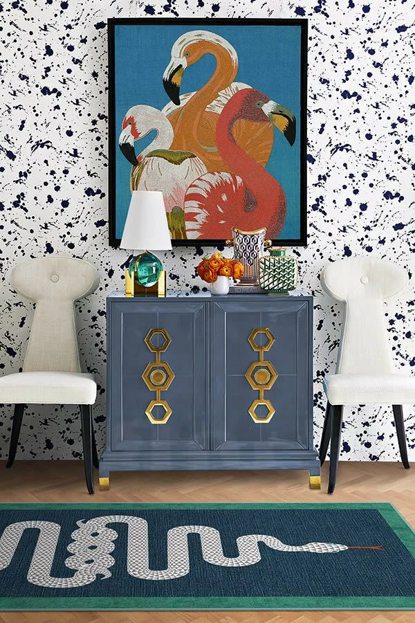 Budget ๐คฉ Ruggable Jonathan Adler Venom Sapphire Rug ๐ - Image 8