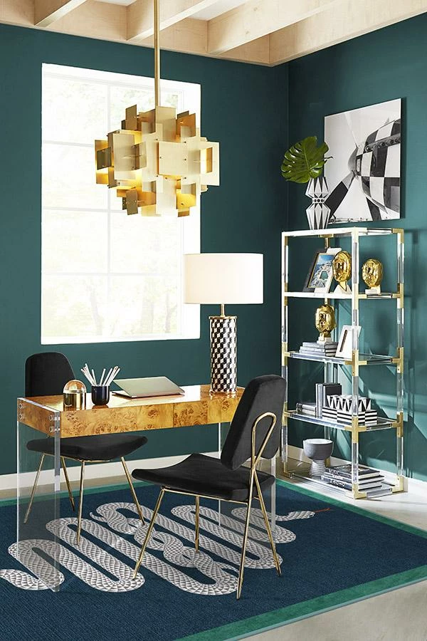 Budget ๐คฉ Ruggable Jonathan Adler Venom Sapphire Rug ๐ - Image 4