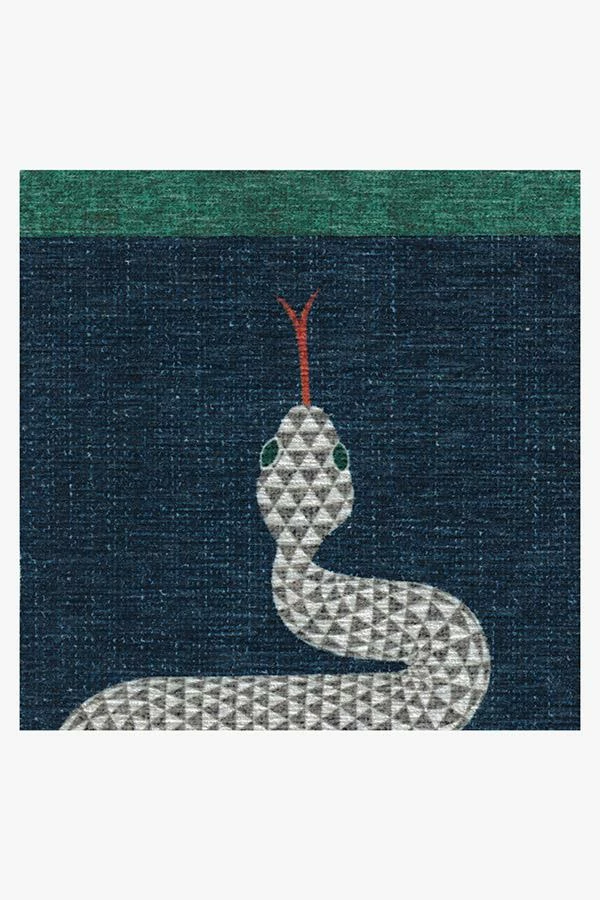 Budget ๐คฉ Ruggable Jonathan Adler Venom Sapphire Rug ๐ - Image 3