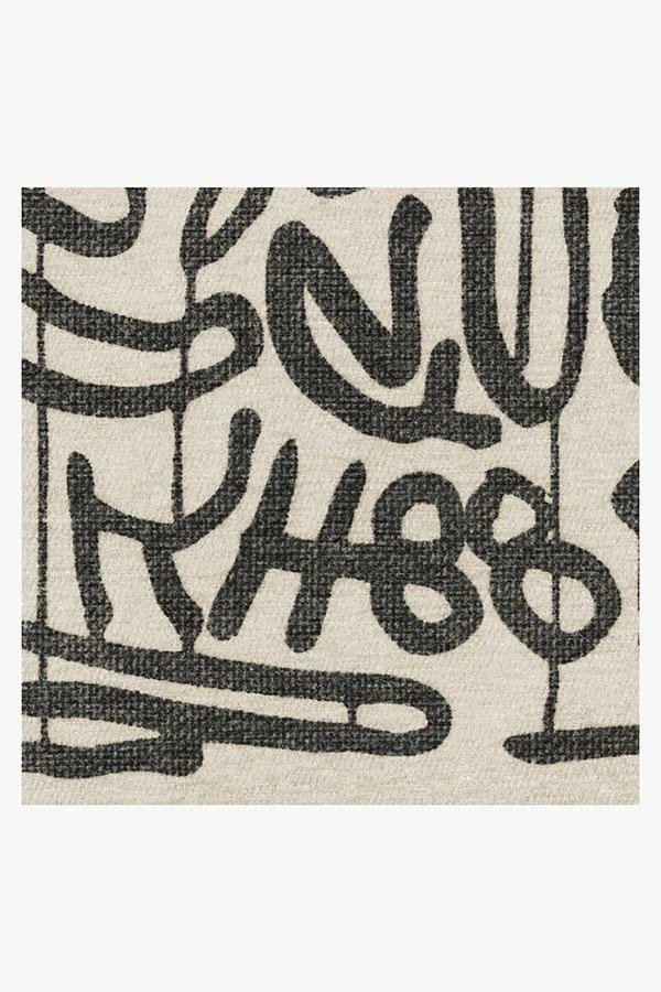 Best deal ๐ Ruggable Keith Haring Freestyle Black & Ivory โ๏ธ - Image 3