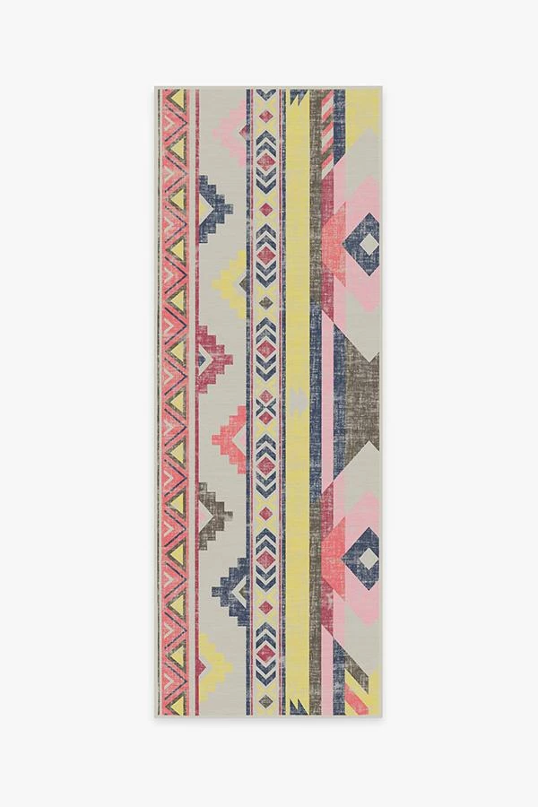 Brand new ๐ฅฐ Ruggable Kilim Batik Pink Rug ๐ - Image 5